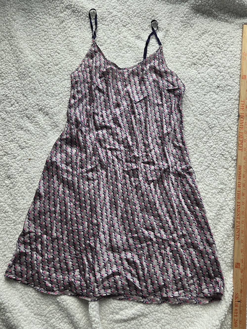 90s Victoria's Secret purple and pink floral silk mini slip dress